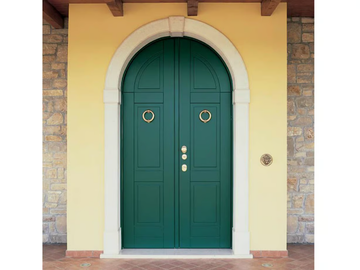 Safety door - Arched exterior safety door by CARMINATI SERRAMENTI - view 2